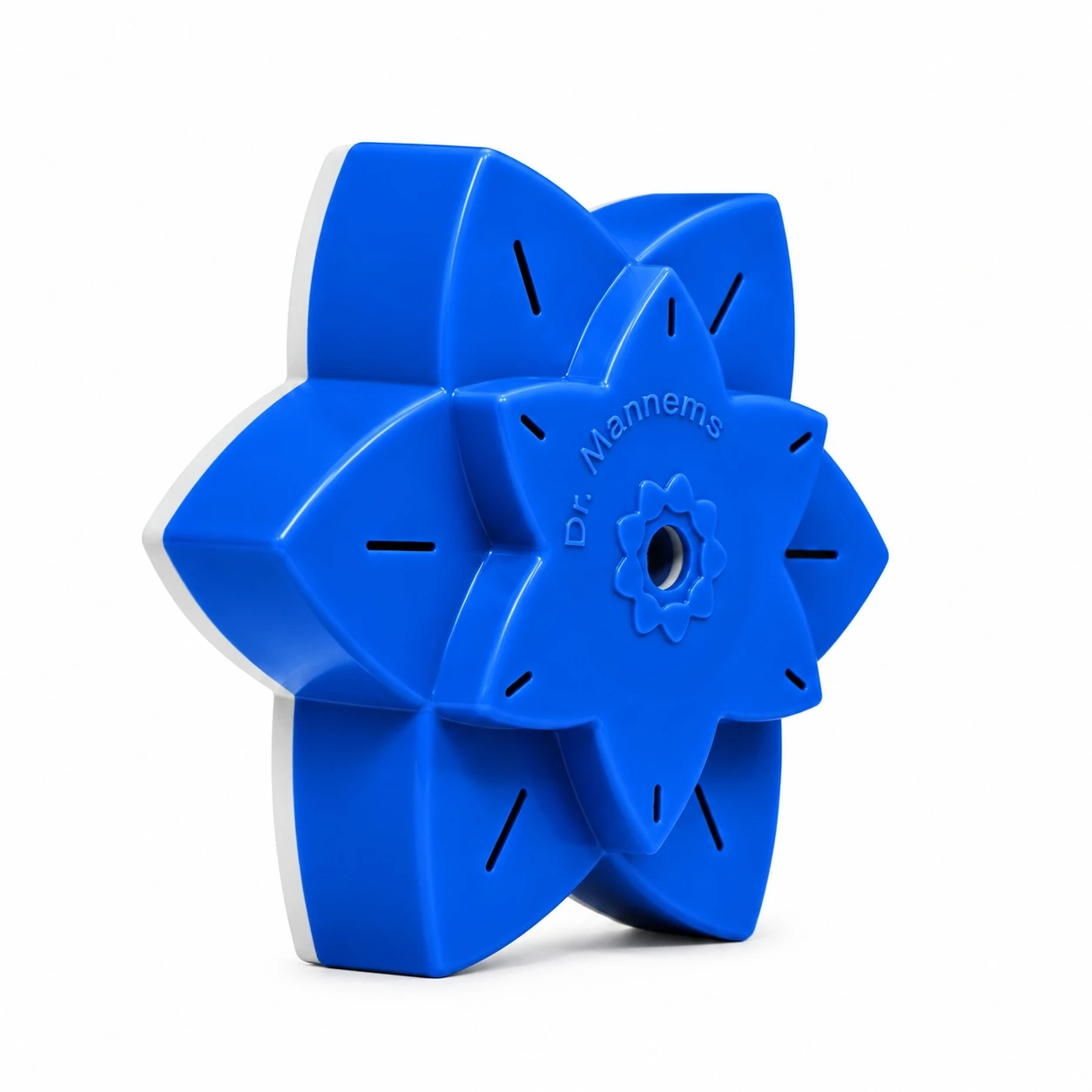 Blue Health Harmonizer shown from the right against a white background