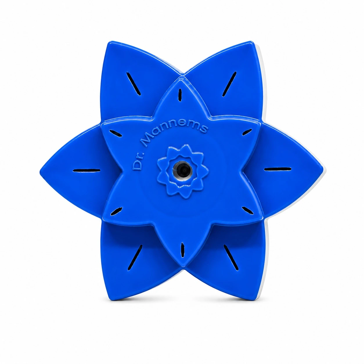 Blue Health Harmonizer shown front-on against a white background