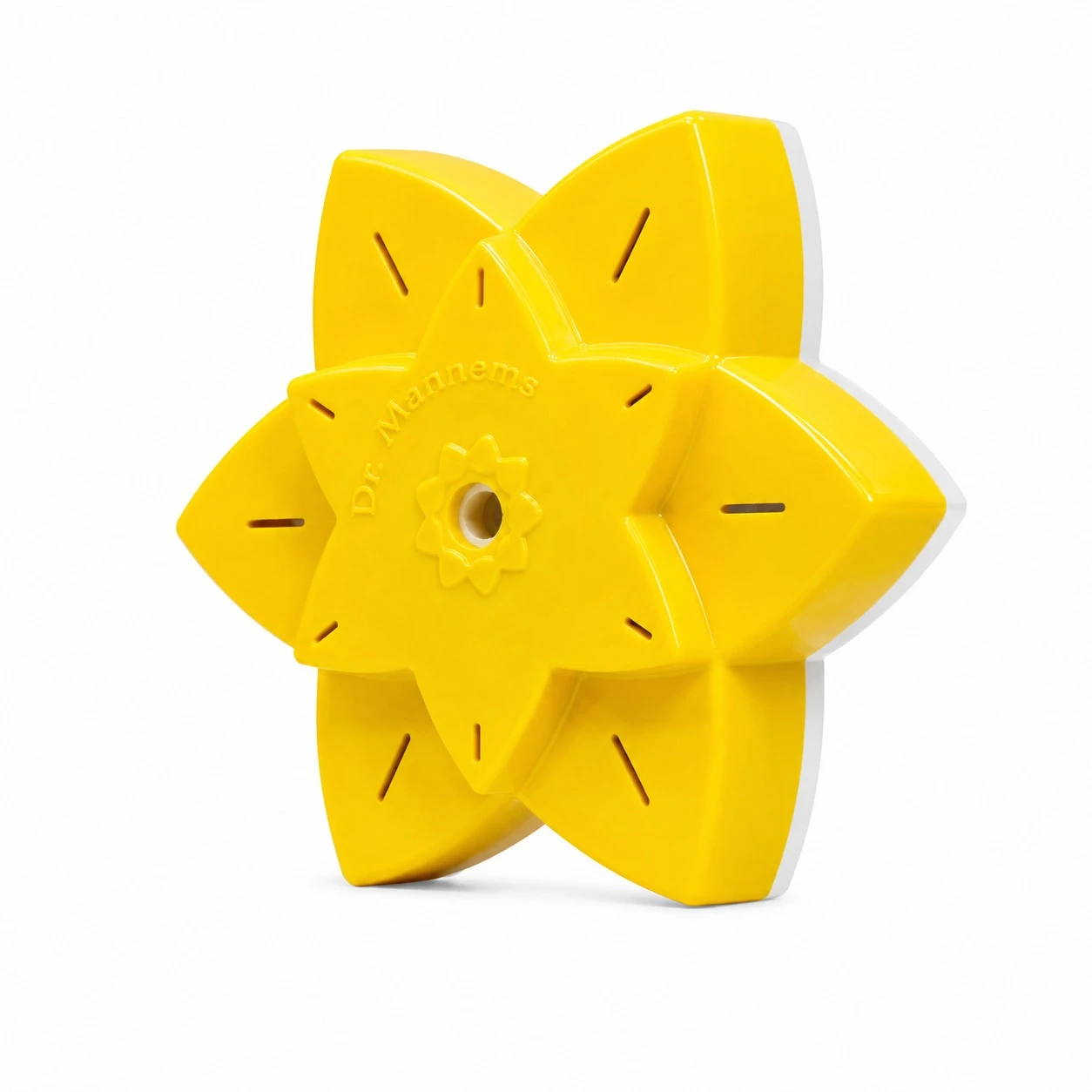 Yellow Home Harmonizer shown from the left against a white background