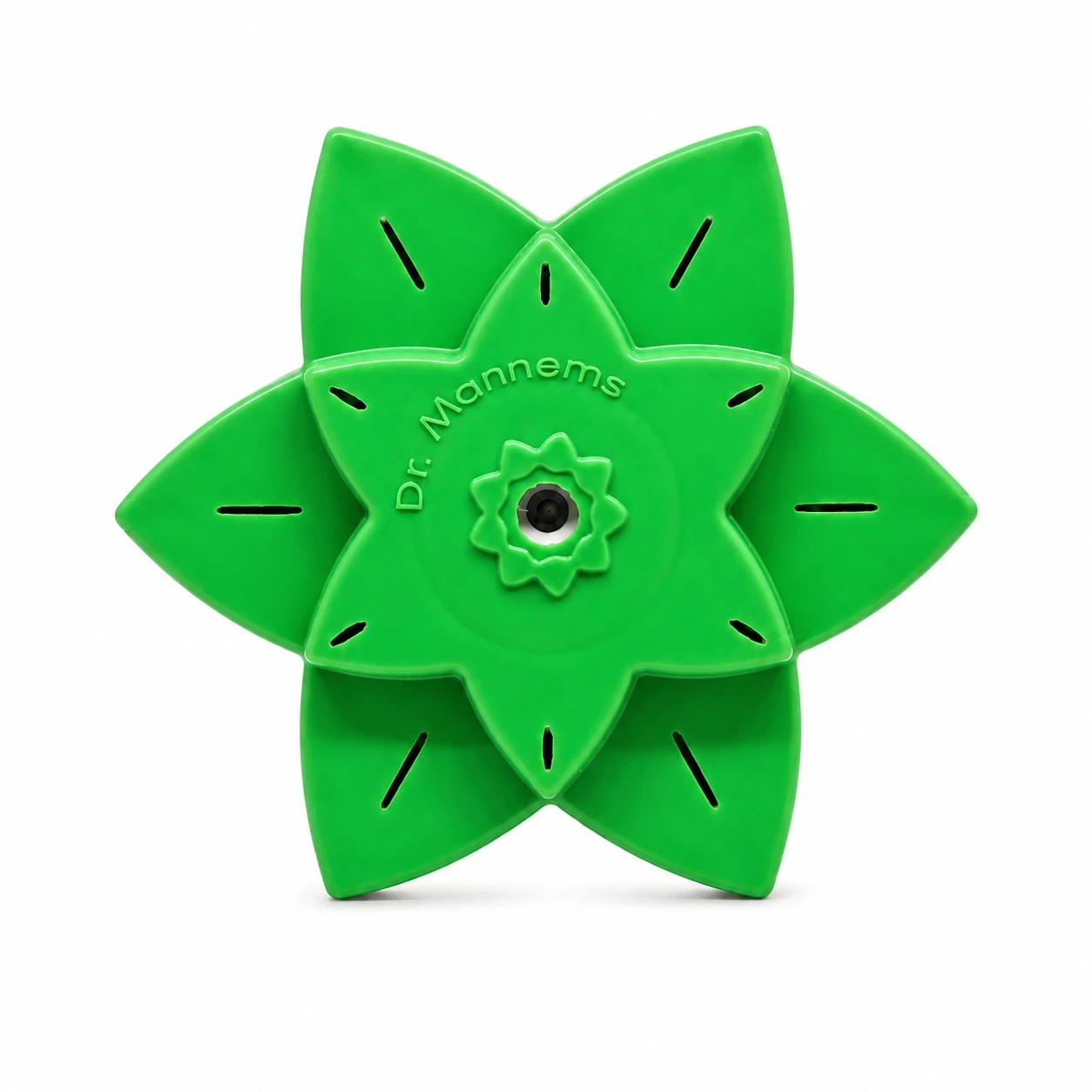 Green Relationship Harmonizer shown front-on against a white background