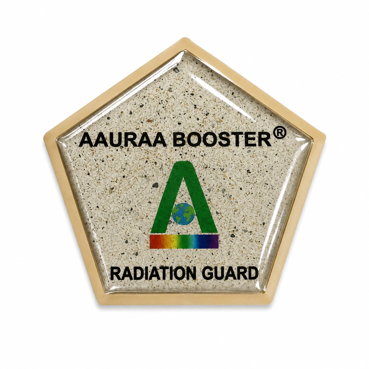 Pentagonal Aura Radiation Guard for digital electronics