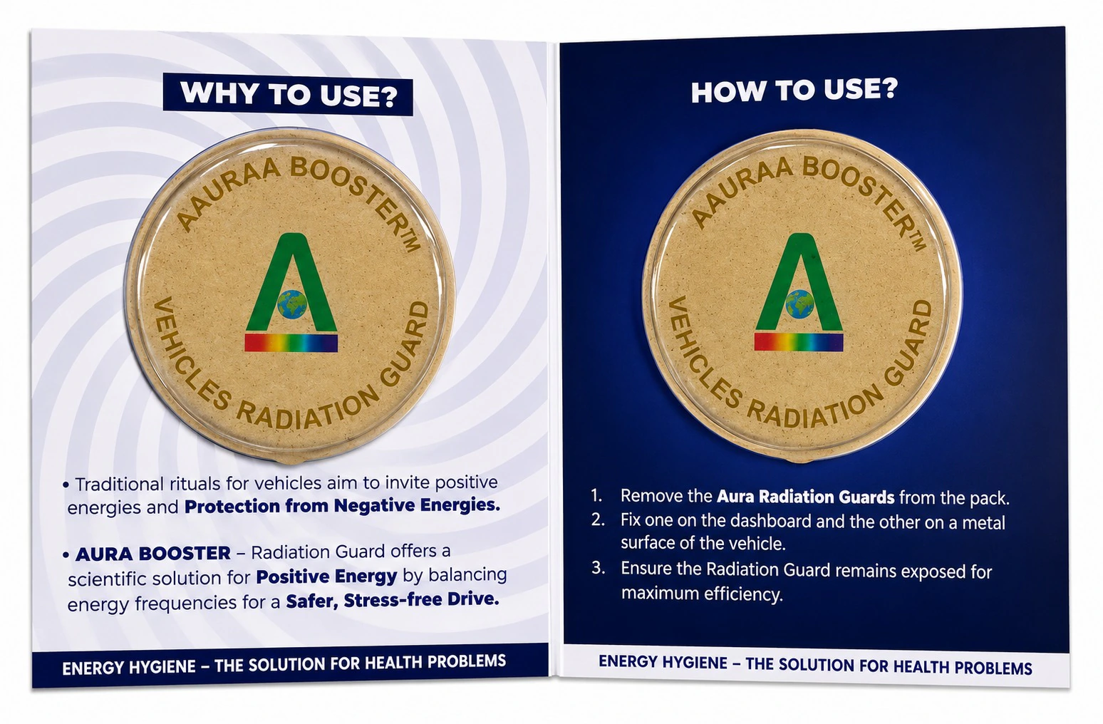 Aura Radiation Guard benefits and placement guide for vehicles